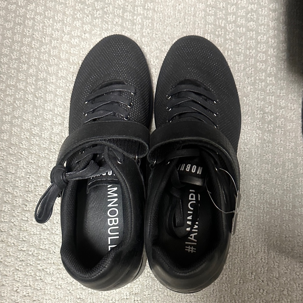 NOBULL Men's Black Lifting Shoes